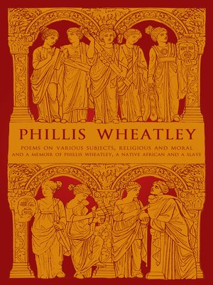 cover image of Phillis Wheatley